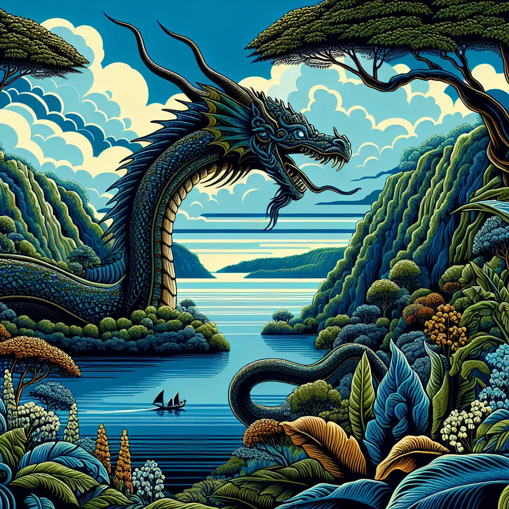 Misteri Danau Toba dan Legenda Naga Raksasa