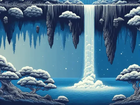 Fenomena Air Terjun yang Mengalir ke Atas