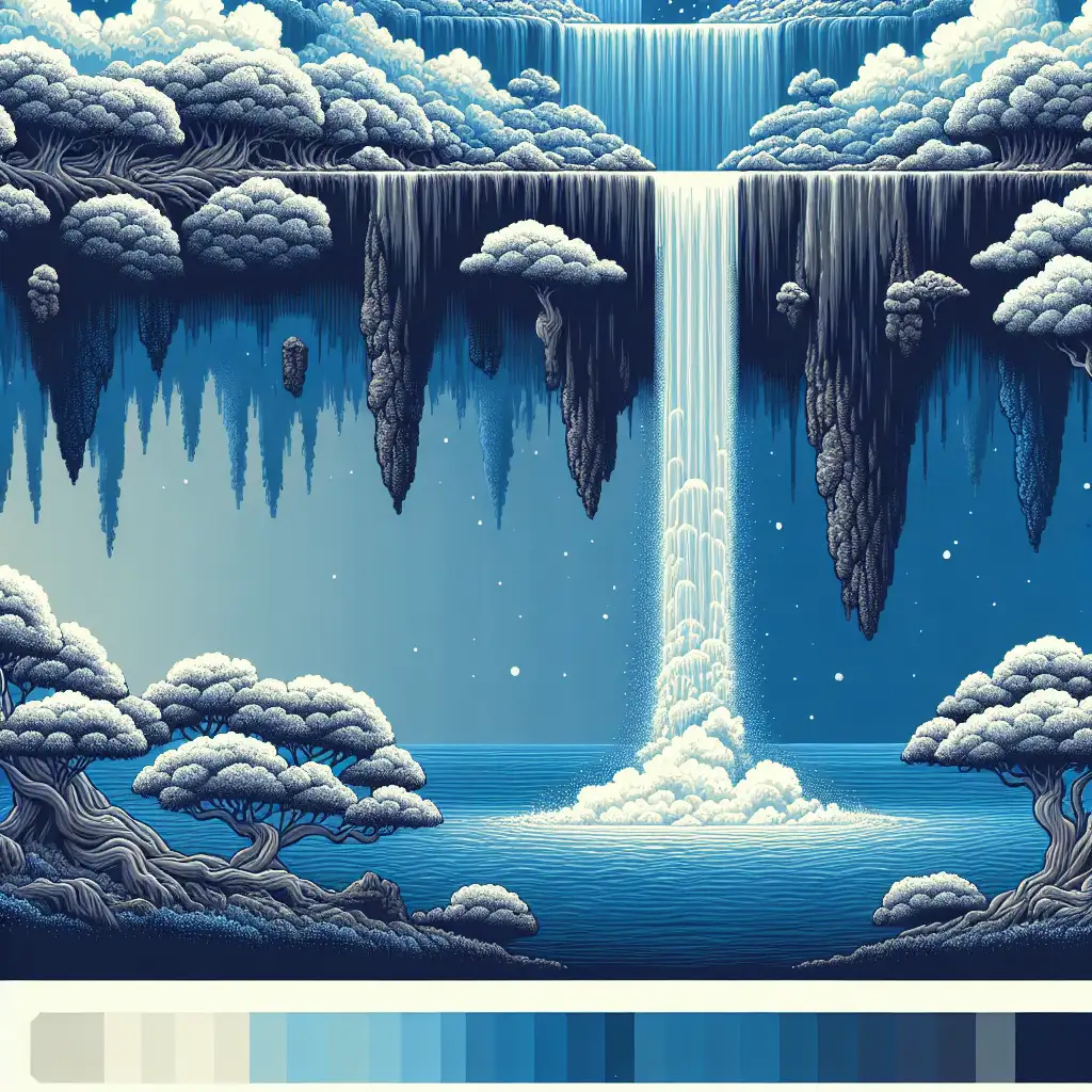 Fenomena Air Terjun yang Mengalir ke Atas