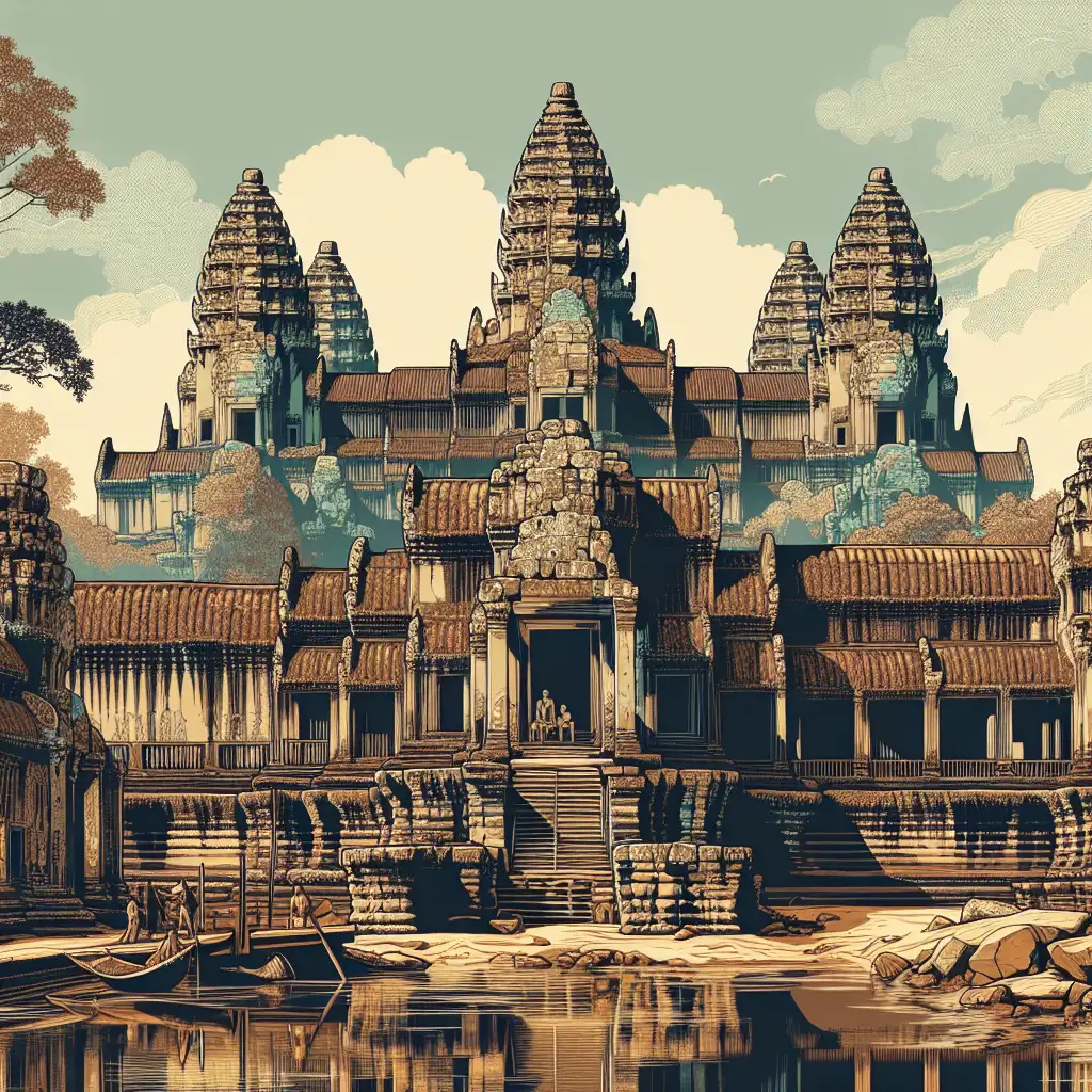 Rahasia Kuil Angkor Wat: Teknologi Arsitektur yang Mencengangkan