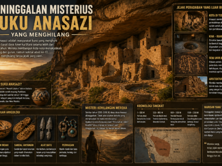 Peninggalan Misterius Suku Anasazi yang Menghilang