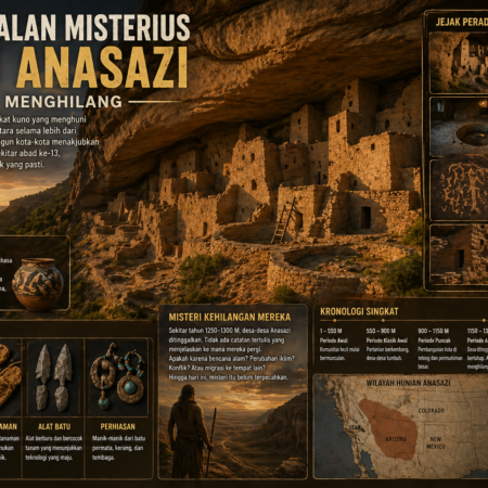 Peninggalan Misterius Suku Anasazi yang Menghilang