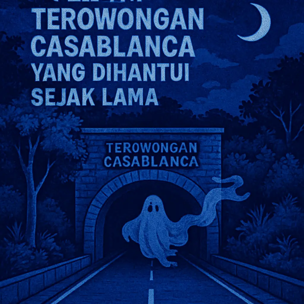 Misteri Terowongan Casablanca yang Dihantui Sejak Lama